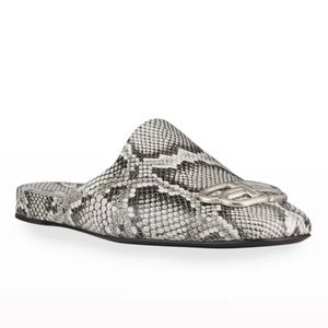 Balenciaga Cosy Bb Flat Mule Python Pri
